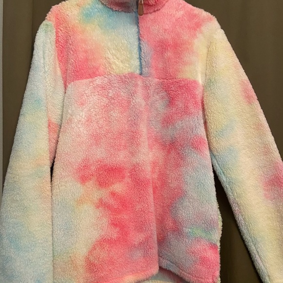 glittering south Tops - Glittering South Pullover Sherpa (Hello Pink)